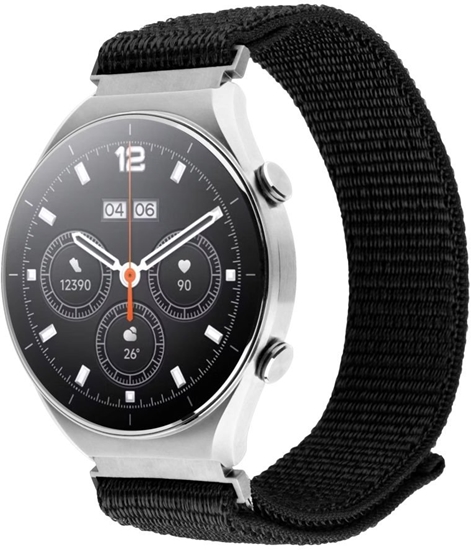Изображение Fixed Nylonowy pasek Nylon Sporty Strap z Quick Release 18mm do smartwatcha czarny