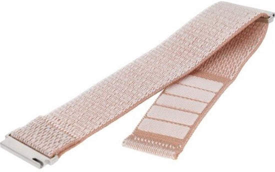 Изображение Fixed Nylonowy pasek Sporty Strap z szybkozczk 20 mm do smartwatcha, róowe zoto
