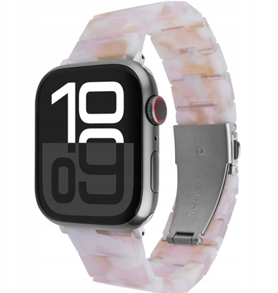 Picture of Fixed Pasek z ywicy FIXED Resin Pasek do zegarka Apple Watch 38/40/41 mm, Candy Pink