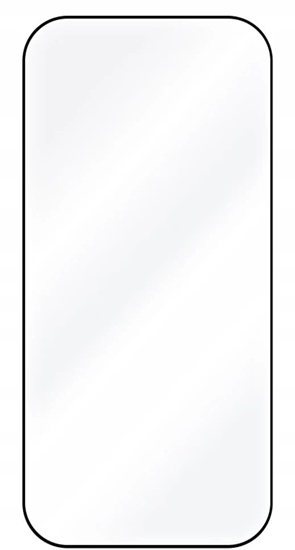 Picture of Fixed Screen protector | Apple | iPhone Air | Tempered glass | Black | Full Cover 2.5D