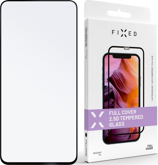 Picture of Fixed Screen protector | Samsung | Galaxy S24 FE | Tempered glass | Black | 2.5D