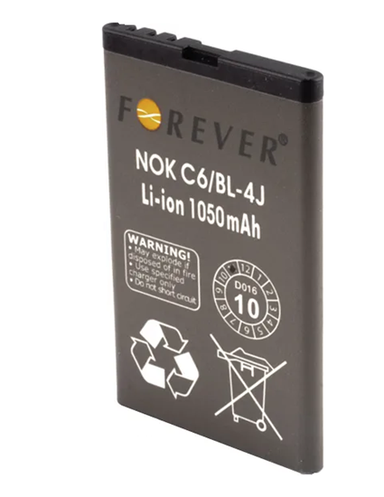 Picture of Forever BL-4J akumulators priekš Nokia C6 C6-00 C600 Lumia 620 Li-Ion 1050mAh