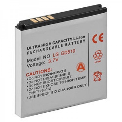 Attēls no Forever LGIP-550N akumulators priekš LG GD510, GD510 Pop, GD880, GD880 Mini, S310 Li-Ion 1100mAh