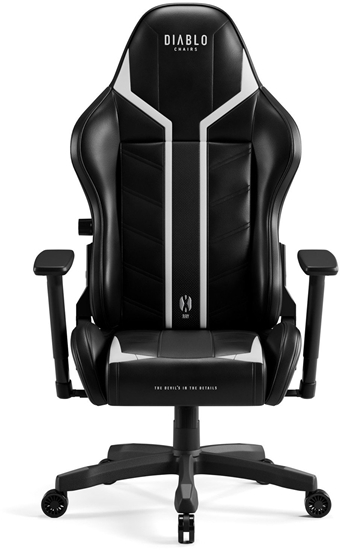 Изображение Fotel Diablo Chairs X-Ray 2.0 Small Size czarny i biay