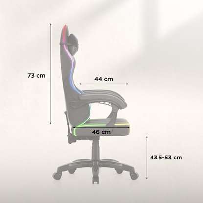 Attēls no Fotel Huzaro Huzaro Force 2.7 RGB Black