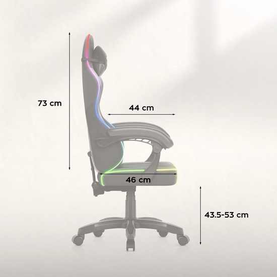 Изображение Fotel Huzaro Huzaro Force 2.7 RGB Black