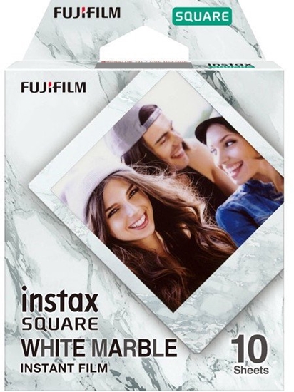 Picture of Fujifilm Instax Square Whitemarble (10pl) Instant Film