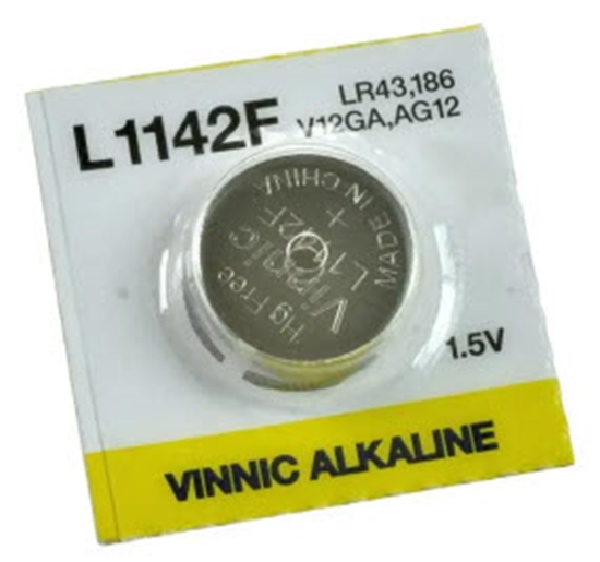 Изображение G12 baterija Vinnic Alkaline LR1142/LR43/186 bez iepakojuma 1gb.