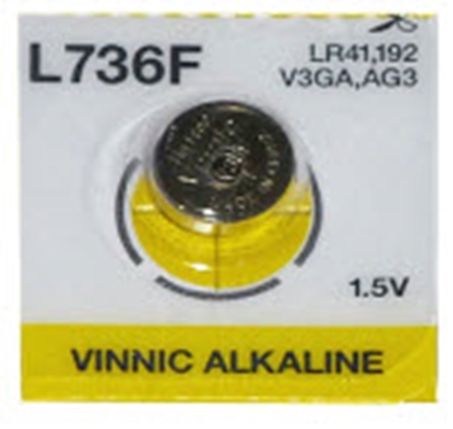 Изображение G3 baterija Vinnic Alkaline LR736/L736/192 bez iepakojuma 1gb.
