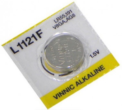 Изображение G8 baterija Vinnic Alkaline LR1121/191 bez iepakojuma 1gb.