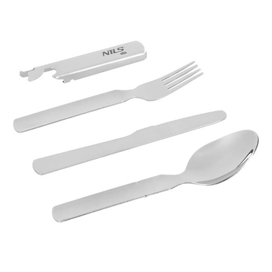 Изображение Galda piederumu komplekts NC1712 STAINLESS STEEL CUTLERY NILS CAMP