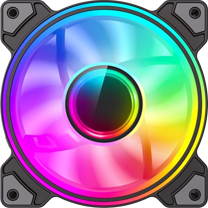 Picture of Gamemax Case Fan | DUAL RING INFINITY BK | Black