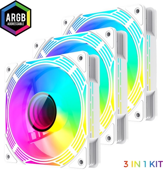 Picture of Gamemax Case Fan | KF300 WH | White