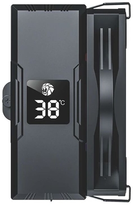 Picture of Gamemax CPU Air Cooler | SIGMA 520 DIGITAL BK | Black