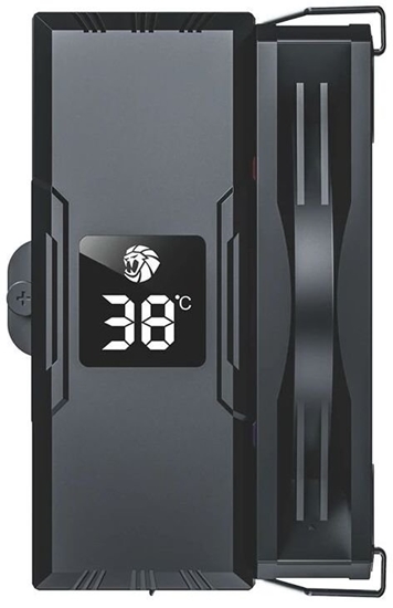 Picture of Gamemax CPU Air Cooler | SIGMA 520 DIGITAL BK | Black