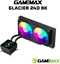 Picture of Gamemax CPU Liquid Cooler | GLACIER 240 LCD BK | Black