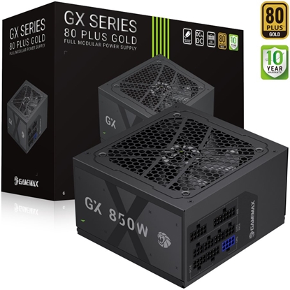Изображение Gamemax PSU | GX 850GF | 850 W | Gold | Full Modular