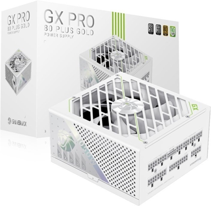 Изображение Gamemax PSU | GX PRO 1050G WH | 1050 W | Gold | White | Full Modular