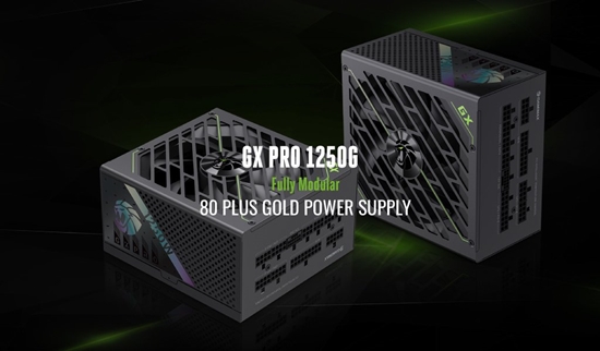 Изображение Gamemax PSU | GX PRO 1250G | 1250 W | Gold | Full Modular