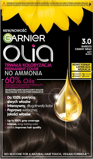 Picture of Garnier GARNIER_Olia farba do wosów 3.0 Soft Black