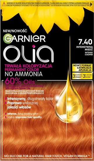 Picture of Garnier GARNIER_Olia farba do wosów 7.40 Intense Copper