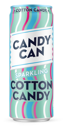 Изображение Gāzēts atspirdzinošs dzēriens CANDY CAN, ar cukurvates garšu, 0.33l, bundža (DEP)