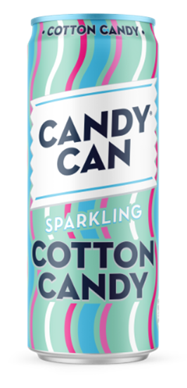 Picture of Gāzēts atspirdzinošs dzēriens CANDY CAN, ar cukurvates garšu, 0.33l, bundža (DEP)