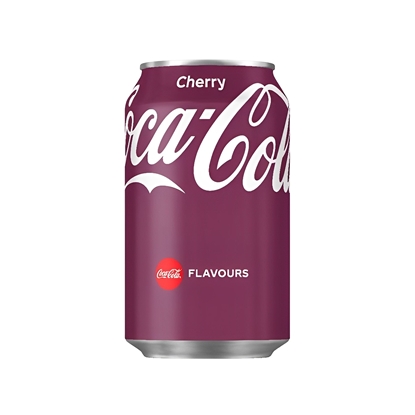 Изображение Gāzēts dzēriens COCA COLA Cherry, bundžā, 0.33l (DEP)