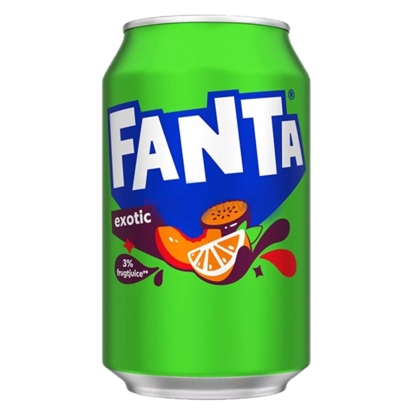 Attēls no Gāzēts dzēriens FANTA Exotic, bundžā, 0.33l (DEP)