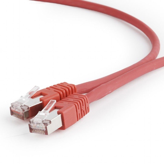 Picture of Gembird RJ-45/RJ-45, kat.6A, S/FTP, czerwony, 3m (PP6A-LSZHCU-R-3M)