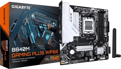 Attēls no GIGABYTE B840M GAMING P WF6E AM5 MB