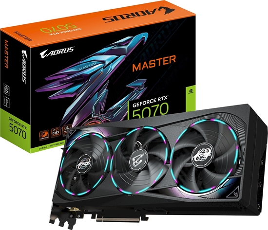 Picture of Gigabyte GeForce RTX 5070 Graphic card AORUS MASTER 12GB GDDR7
