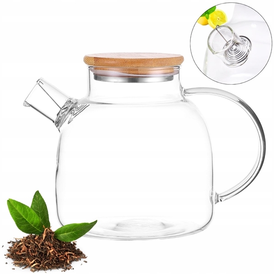 Изображение Glass teapot/herbal infuser 1.5L, 9030M, KAMILLE