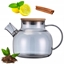 Picture of Glass teapot/herbal infuser 1000 ml (grey), 9029, KAMILLE