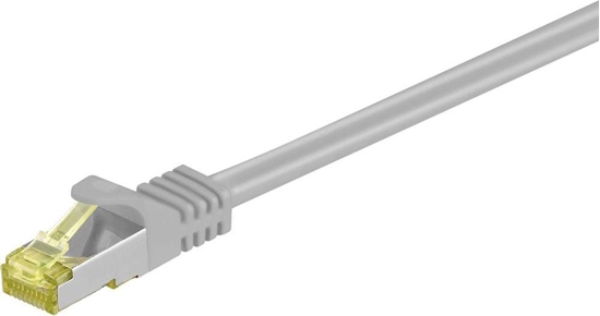 Picture of Goobay | RJ45 Patch Cord with CAT 7 Raw Cable | 91585