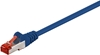 Изображение Goobay Goobay 95565 kabel sieciowy Niebieski 1,5 m Cat6 S/FTP (S-STP)