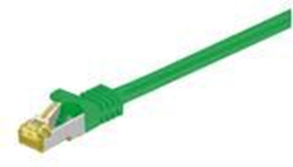 Picture of Goobay Patchcord S/FTP, Cat7, 0.25m, zielony (91568)