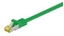 Attēls no Goobay Patchcord S/FTP, Cat7, 0.25m, zielony (91568)