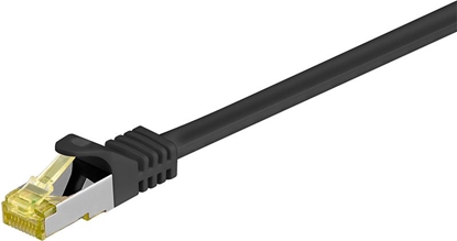 Изображение Goobay Patchcord S/FTP, Cat7, 1.5m, czarny (91599)