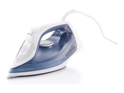 Attēls no Gorenje SIK2200WB | Steam iron | 2200 W | Continuous steam 35 g/min | Water tank capacity 450 ml | Blue | Steam boost performance 160 g/min