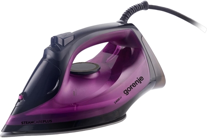 Attēls no Gorenje SIK2400BKV | Steam Iron | 2400 W | Water tank capacity 450 ml | Continuous steam 40 g/min