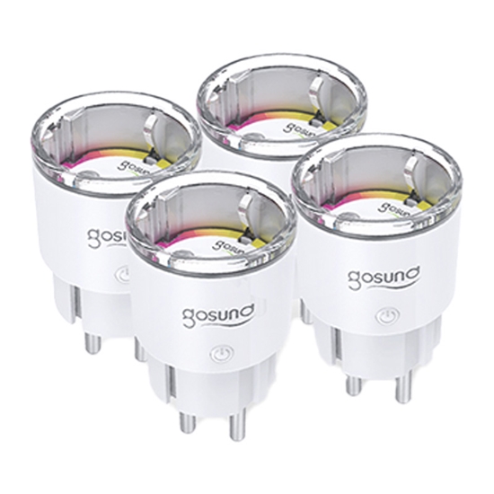 Изображение Gosund Inteligentne gniazdko ZigBee EP2-Z (cztery sztuki) 10A
