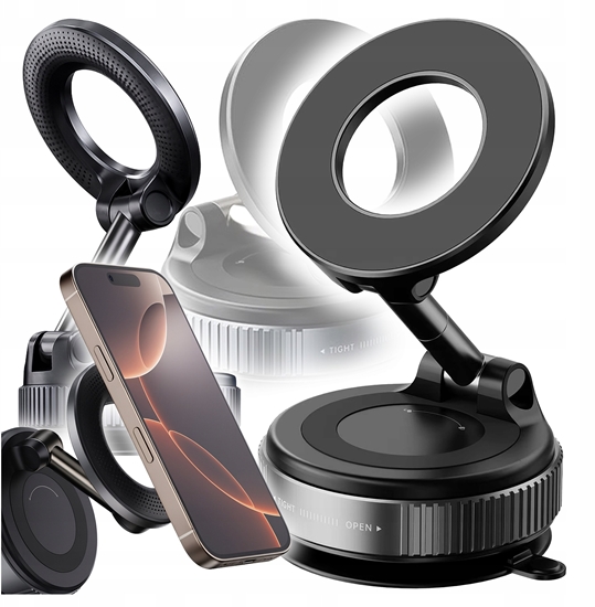 Picture of Gotel K51K UCHWYT DO TELEFONU SAMOCHODOWY MAGNETYCZNY AUTOMAT