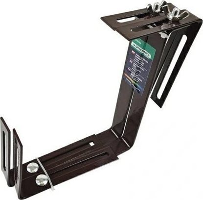 Attēls no Greenmill GREENMILL UCHWYT DO SKRZYNEK BALKONOWYCH 2 szt. BRZOWE