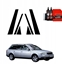 Attēls no GrizzGlass Czarna folia na supki GrizzGlass BodyShield do Audi A6 C5 Avant (1998-2004) [6w1]