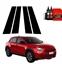 Attēls no GrizzGlass Czarna folia na supki GrizzGlass BodyShield do Fiat 600 (2023-2025) [4w1]