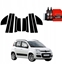 Picture of GrizzGlass Czarna folia na supki GrizzGlass BodyShield do Fiat Panda 3 Hatchback 5D (2011-2016) [10w1]