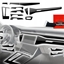 Attēls no GrizzGlass Folia do wntrza GrizzGlass PianoSkin Glossy do Audi A7 C8 (2018-2025) [11w1]