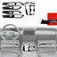 Picture of GrizzGlass Folia do wntrza GrizzGlass PianoSkin Glossy do Hyundai Tucson N-Line (2021-2024) [5w1]