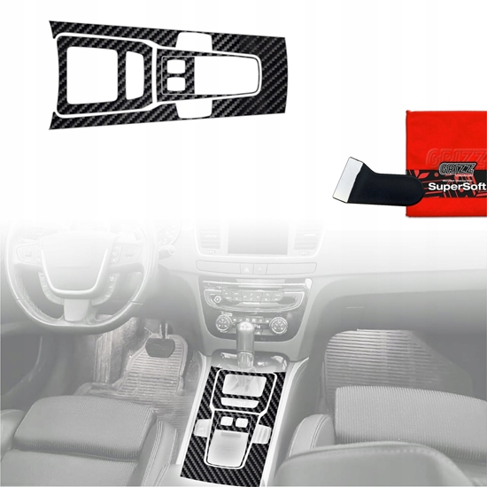 Изображение GrizzGlass Folia do wntrza GrizzGlass PianoSkin Glossy do Peugeot 508 (2010-2018) [4w1]